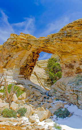 Sandstone Arch vertical