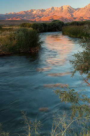 Owens River Reflecting Sierras