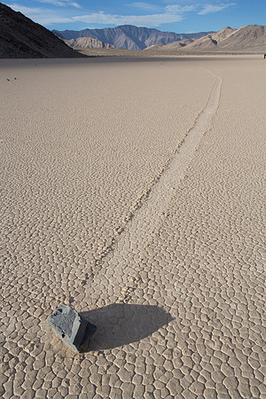Death Valley Sliding Rocks