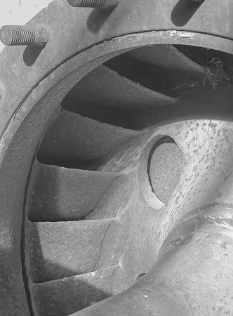 Vintage Water Power Turbine