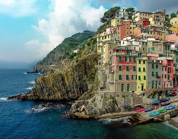 Cinque Terre Cliffside Village