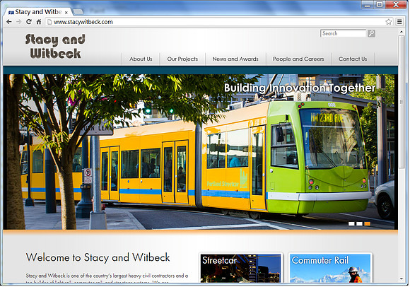 Streetcar photo on Light Rail Construction Website
