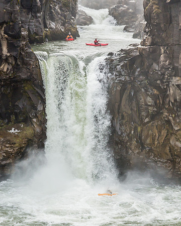 Celestial Falls Kayak Drop
