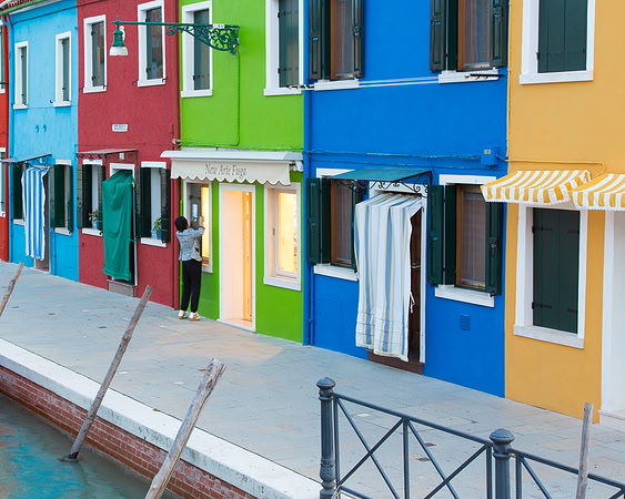 Burano Shopkeeper Opens